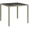 Bild von vidaXL, Gartentisch + Balkontisch, Dea (90 x 90 x 75 cm)