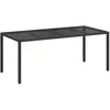 Bild von vidaXL, Gartentisch + Balkontisch, Dea (190 x 90 x 75 cm)