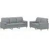 Bild von vidaXL, Sofa + Bettsofa, Inlonin (Mit Zierkissen) (Polstergruppe)