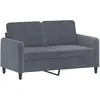 Bild von vidaXL, Sofa + Bettsofa, Sterling (mit Kissen & Fusshocker) (Polstergruppe)
