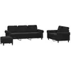 Bild von vidaXL, Sofa + Bettsofa, Pahonor (Mit Fusshocker) (2-Sitzer, 3-Sitzer)