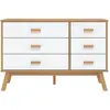 Bild von vidaXL, Kommode + Sideboard, Lamones (111 x 42 x 73.50 cm)