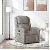 Bild von vidaXL, Massageliege + Massagesessel, Corbelum (Manuelles Neigesystem mit Massage-Funktion)