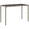 Bild von vidaXL, Gartentisch + Balkontisch, Zamenberg (Glas) (54 x 115 x 74 cm)