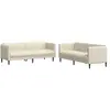 Bild von vidaXL, Sofa + Bettsofa, Cajonon (2-Sitzer + 3-Sitzer) (2-Sitzer, 3-Sitzer)