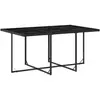 Bild von vidaXL, Gartentisch + Balkontisch, Hollerborn (Glas) (165 x 106 x 73 cm)