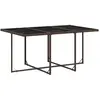 Bild von vidaXL, Gartentisch + Balkontisch, Hollerborn (Glas) (165 x 106 x 73 cm)