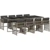 Bild von vidaXL, Gartentisch + Balkontisch, Jasenis (Glas) (220 x 106 x 73 cm)
