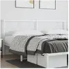 Bild von vidaXL, Bett Zubehör, Kopfteil Metall (198 x 3 x 91 cm)