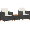 Bild von vidaXL, Gartenlounge, Sarenita (Rattan-Armlehne)