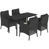 Bild von vidaXL, Gartentisch + Balkontisch, Linsenville (Rundes Bein) (140 x 70 x 74 cm)