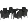 Bild von vidaXL, Gartentisch + Balkontisch, Linsenville (Rundes Bein) (160 x 80 x 74 cm)
