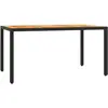 Bild von vidaXL, Gartentisch + Balkontisch, Samondorf (150 x 90 x 75 cm)