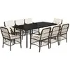 Bild von vidaXL, Gartentisch + Balkontisch, Garana (Rundes Bein) (200 x 100 x 74 cm)
