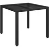 Bild von vidaXL, Gartentisch + Balkontisch, Branko (90 x 90 x 75 cm)