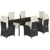 Bild von vidaXL, Gartentisch + Balkontisch, Lisa Round leg (200 x 100 x 74 cm)