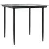 Bild von vidaXL, Gartentisch + Balkontisch, Laconville (Spitzes Bein) (80 x 80 x 74 cm)