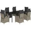 Bild von vidaXL, Gartentisch + Balkontisch, Esme Round leg (200 x 100 x 74 cm)