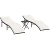 Bild von vidaXL, Liegestuhl, Oakley (2 Stück) (199 cm)