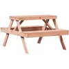 Bild von vidaXL, Gartentisch + Balkontisch, Elbelin (105 x 134 x 75 cm)