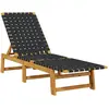 Bild von vidaXL, Liegestuhl, Filip Without table (157 cm)
