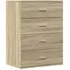 Bild von vidaXL, Kommode + Sideboard, Halunica (60 x 39 x 80 cm)