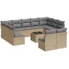 Bild von vidaXL, Gartenlounge, Ellunum (Mit Tisch)