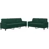 Bild von vidaXL, Sofa + Bettsofa, Carenum (Ohne Fusshocker) (2-Sitzer, 3-Sitzer, Polstergruppe)