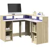 Bild von vidaXL, Schreibtisch, Jamonano (130 x 130 x 91 cm)