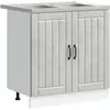 Bild von vidaXL, Regal, Gatarum (46 x 46.50 x 81.50 cm)