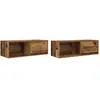 Bild von vidaXL, TV Möbel, Inranano (2 Stück) (80 x 31 x 25.50 cm)