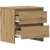 Bild von vidaXL, Nachttisch, Elkonilla (2 Stück) (34 x 45 x 44.50 cm)