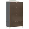 Bild von vidaXL, Kinderkleiderschrank, Amos (45 x 45 x 165 cm)
