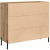 Bild von vidaXL, Kommode + Sideboard, Patena (Mattierter Griff) (34 x 34 x 80 cm)