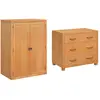 Bild von vidaXL, Kommode + Sideboard, Zapenin (mit 3 Schubladen) (50 x 80 x 180 cm)