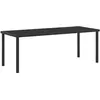 Bild von vidaXL, Gartentisch + Balkontisch, Zuri (200 x 80 x 73 cm)