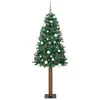 Bild von vidaXL, Weihnachtsbaum, Fenja (mit 120 weissen/grauen Bällen) (210 cm)