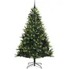 Bild von vidaXL, Weihnachtsbaum, Elia (mit LEDs und schwarzen Bällen) (240 cm)