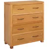 Bild von vidaXL, Kommode + Sideboard, Jason Cabinet (with 4 drawers) (35 x 80 x 95 cm)