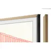 Bild von Samsung 55" The Frame Rahmen Modern 55" Braun