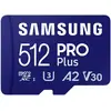Bild von Samsung PRO Plus (512 GB, microSDXC, U3, UHS-I), Speicherkarte, Blau