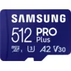 Bild von Samsung PRO Plus microSDXC  UHS-I Speicherkarte - 512 GB Blau