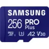 Bild von Samsung PRO Plus microSDXC  UHS-I Speicherkarte 256 GB mit USB-Kartenleser, 256 GB Blau