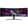 Bild von Samsung Odyssey Neo G9 - G95NC (7680 x 2160 Pixel, 57"), Monitor, Schwarz, Weiss
