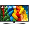 Bild von LG 55NANO81A6A sw NanoCell LED-TV UHD,Multituner,Smart,PVR,a7,HDR (55", NANO81, LED, 4K, 2025), TV, Schwarz