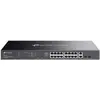 Bild von TP-Link Omada ES220GMP (18 Ports), Netzwerk Switch, Schwarz