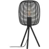 Bild von EGLO, Tischlampe, TABLE LAMP RINROE E27 44CM 43967 BLACK (E27)