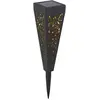 Bild von Globo, Gartenbeleuchtung, Solarleuchte schwarz 1xLED (IP44)