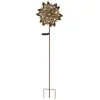 Bild von Globo, Gartenbeleuchtung, Solarleuchte Metall Rostfarben, 1xled (IP44)