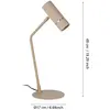 Bild von EGLO, Tischlampe, LEDTischleuchte Caminia sandfarben 5W 3000K (345 lm, GU10)